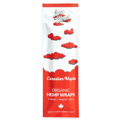 Low Cloud - Canadian Maple Hemp Wraps 4pk Main Image