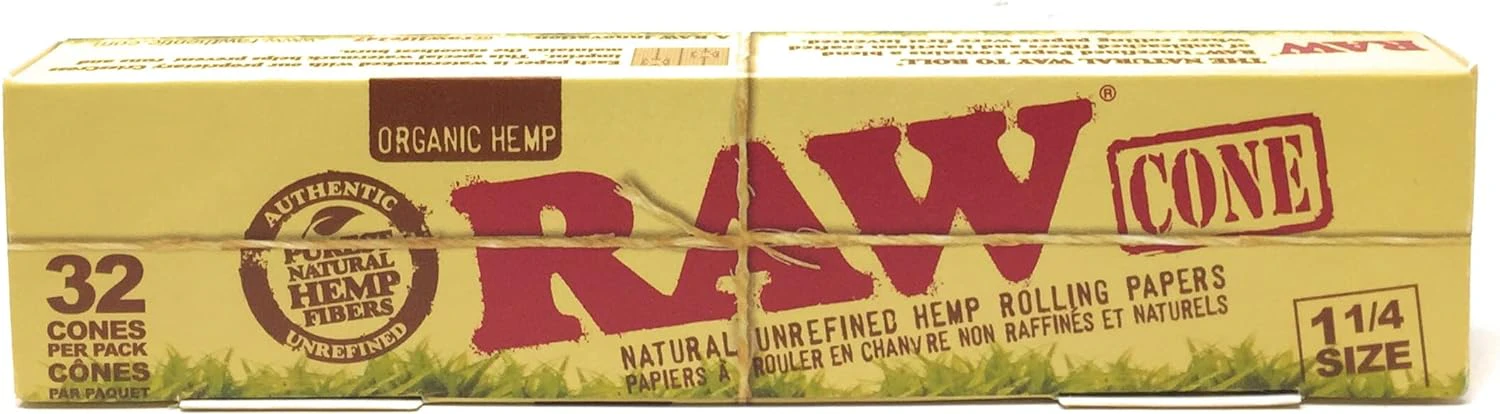 Raw - Raw Organic Cones 1 1/4"  32pack Main Image