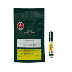 Pure Sunfarms - Juicy Blueberry 1.0 g Vape Cartridge