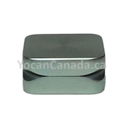 Yocan - Square Grinder with Rounded Edge 2pc (Grey)