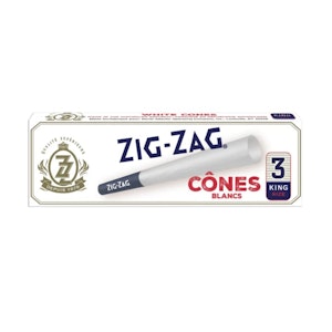 Turning Point Brands  - Zig Zag Pre-Rolled CONES White - King Size