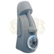 SILICONE STONE HEAD HAND PIPE
