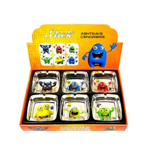 Misc - Slick Monsters Glass Ashtray