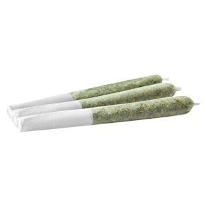 SPINACH FEELZ - Blue Razz Durban THCV (Full Tilt) Infused Pre-Roll 3x0.5g Distillates