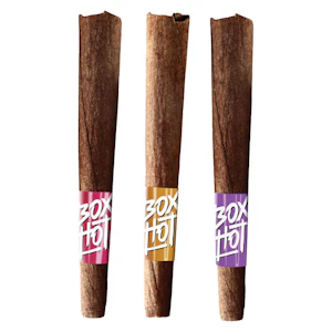 BoxHot - Stubbies - Trifecta of Half Gram Blunt Smoking Power 3 x 0.5g Infused Blunts