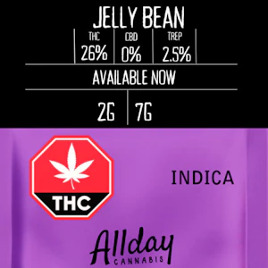 Allday Cannabis - Jelly Bean 2g