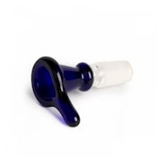 14MM THUMPER CONE BOWL - COBALT BLUE