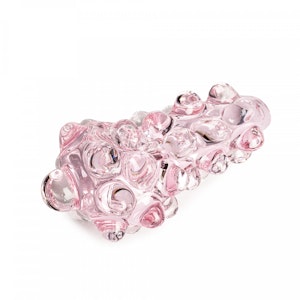 Red Eye Glass  - SUPER THICK GOBBSTOPPER HAND PIPE