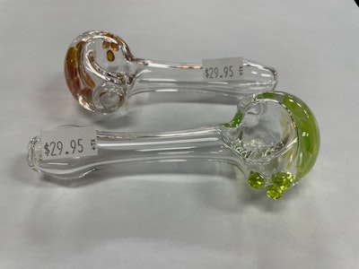 CW Thomas Glass Design - Dot Stack End Glass Pipe