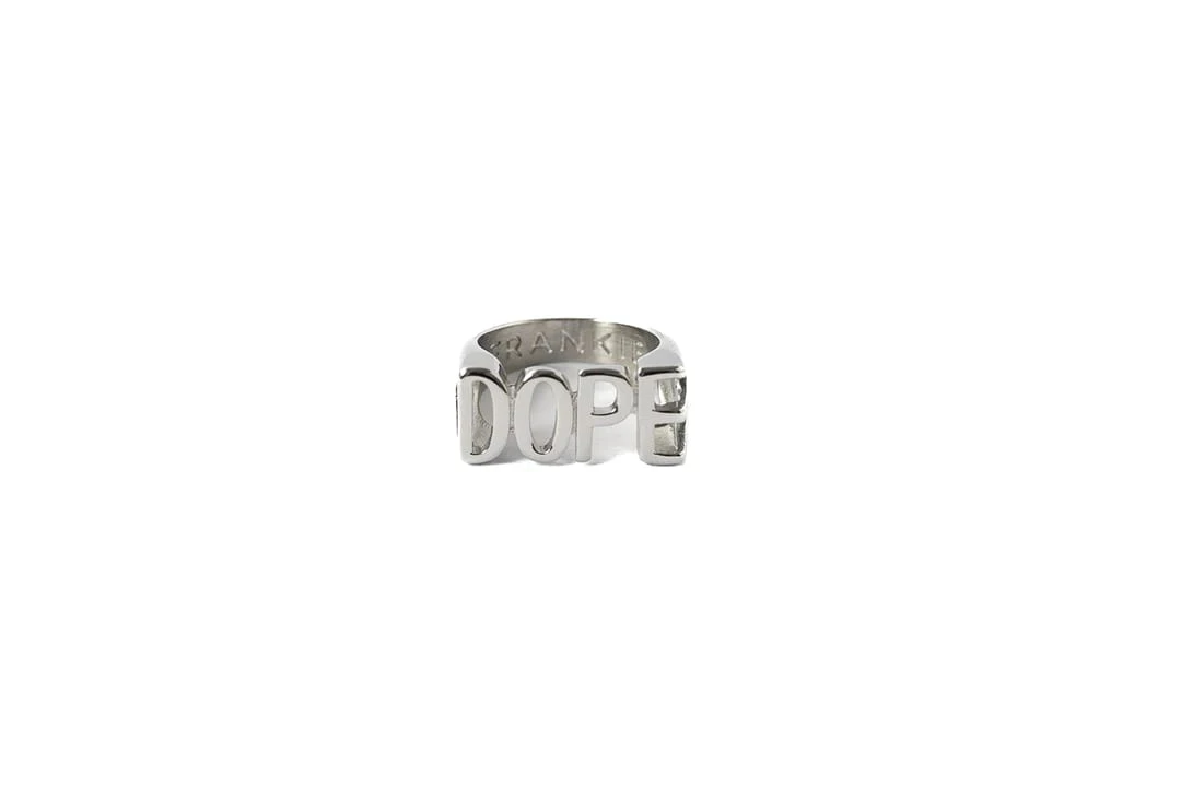 Frankie Smoke - Silver Dope Ring - Size 6 Main Image