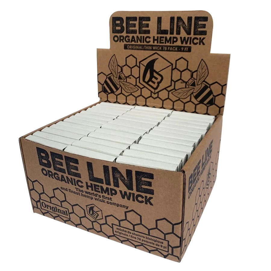 humble + fume - Bee Line | Hemp Hemp Wick | Original/Thin 9ft packet Main Image