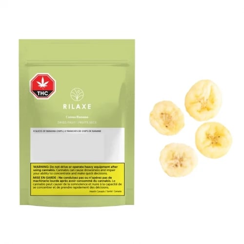 Rilaxe Canna Banana Dried Fruit Slices