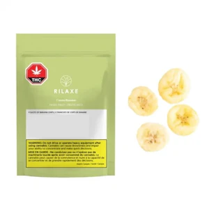CannMart Inc.  - Rilaxe Canna Banana Dried Fruit Slices