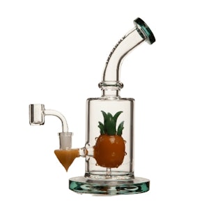 Yolo Cannabis - Managment Corp - 9" Pineapple Percolator w/ Banger