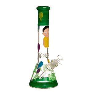 Yolo Cannabis - Managment Corp - 14" 7mm Pastel Guy Glass Bong