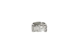 Silver Dope Ring - Size 8