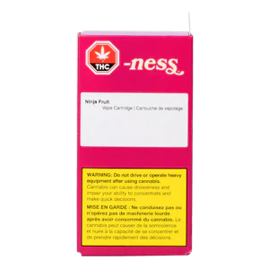 -ness - -NESS - NINJA FRUIT 510 VAPE CARTRIDGE