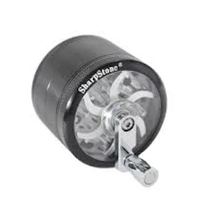 HBI - SHARPSTONE WINDING TOP 4PC GRINDER - BLACK