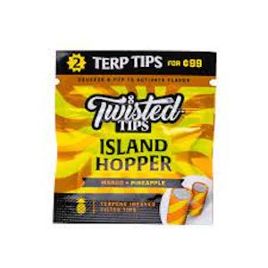 Pinnacle Distributors Inc - Twisted Terps Tips - Island Hopper 2pk