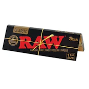 RAW | Classic Black -  1 1/4 Rolling Papers