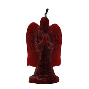 Maplecraft - Red Canadian Hand Made Angel Candle