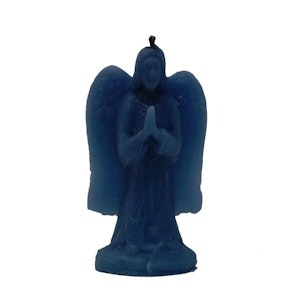 Maplecraft - Blue Canadian Hand Made Angel Candle