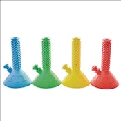 Puff Palz Beaker Buddy Pipe Dog Toy - Assorted Colours