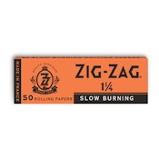 Orange Slow Burning Rolling Papers - Zig Zag