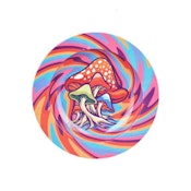 Mushroom Swirl Ashtray