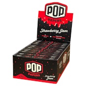 Pop Paper King Size Paper and Flavoured Tips Strawberry Jam