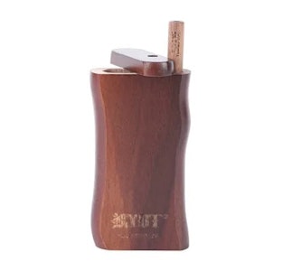 RYOT - Large Magnetic Poker Box w/ Taster Bat - Walnut