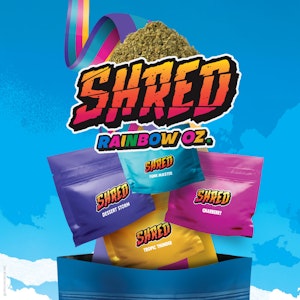 Shred - Rainbow Oz 4 x 7g Milled Flower