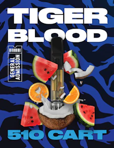 General Admission - General Admission Tiger Blood 0.95 g Prefilled Vape Cartridge