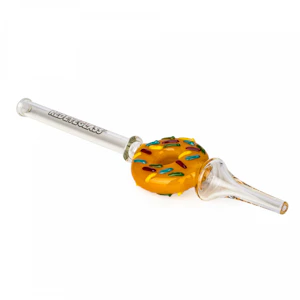 Red Eye Glass - 9" Donut Concentrate Collector (Jade Yellow)