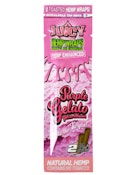 Juicy Jay's Terp Enhanced Hemp Wraps Purple Gelato 2pk