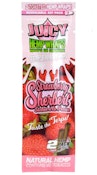 Juicy Jay's Terp Enhanced Hemp Wraps Strawberry Sherbert 2pk
