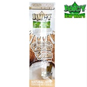 Juicy Jay's Terp Enhanced Hemp Wraps Coconut Cream 2pk