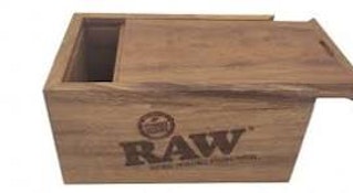 RAW WOODEN SLIDE BOX (LARGE)