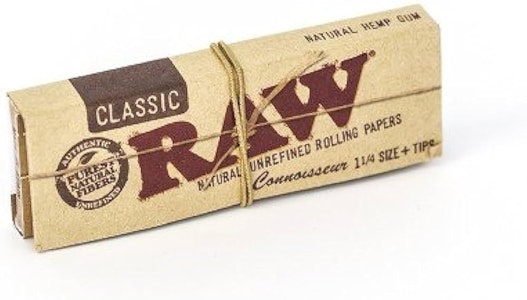 RAW - RAW Classic Connoisseur Pack - 1 1/4 + Tips