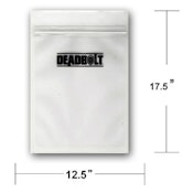 Deadbolt Smell Proof Bag - 12x7"