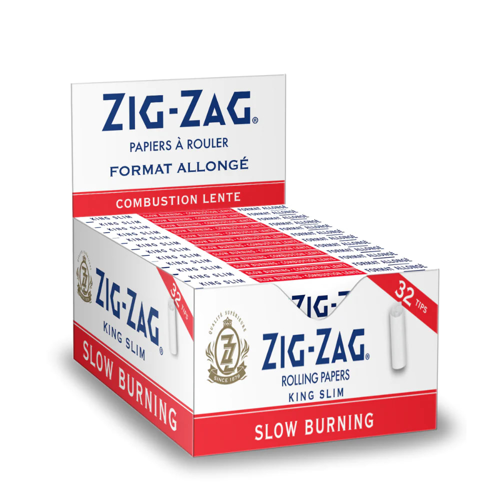 ZIG ZAG - King Size- with tips