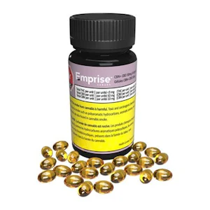 Inaturally Organic Inc - Emprise CBN 10 mg + CBD 50 mg Softgels