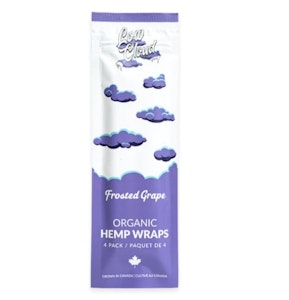 Kustom Kulture - Low Cloud - Organic Hemp Blunt Wraps - FROSTED GRAPES x4