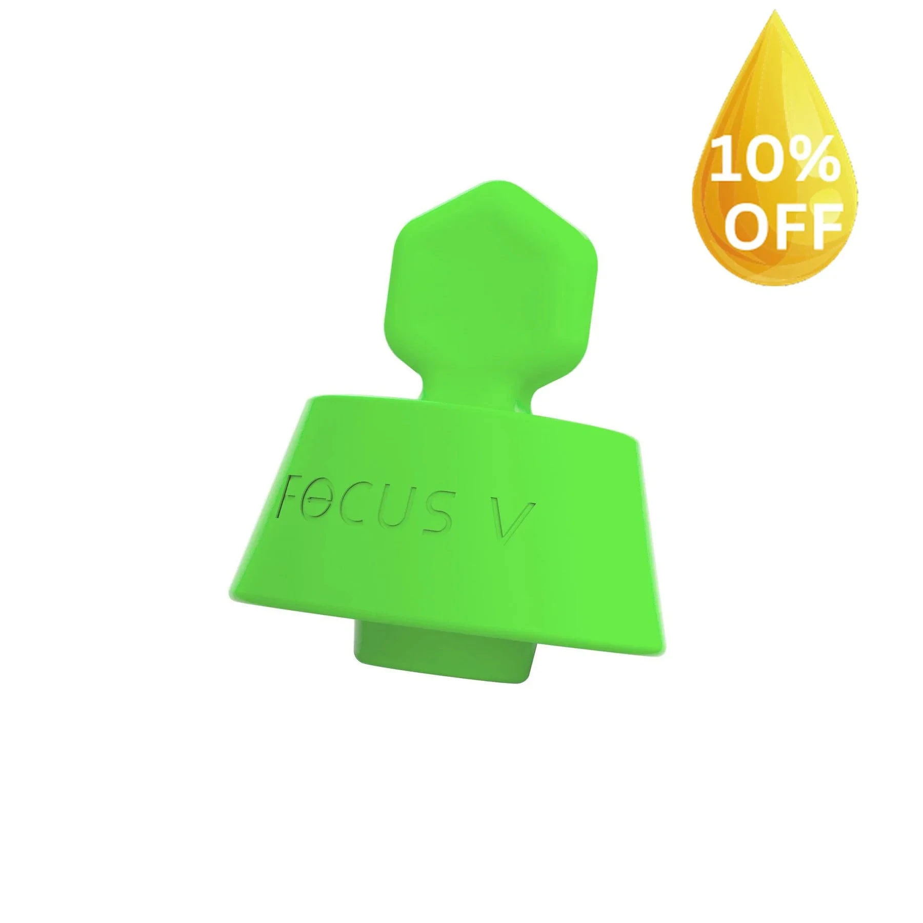 TPB Marketplace - Focus V - Chromatix Series -Silicone Stopper - Green Main Image