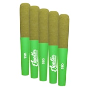 Infused Strawberry Sour Diesel Pre-Roll 5x0.5g Baby Jeeter
