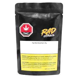 RAD - Tiger Blood Infused Hash 1.75g Hash and Kief