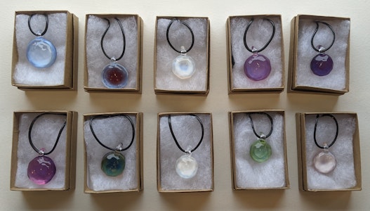 Jesse Evans  - TIDESTONE PENDANTS - ASSORTED COLOURS