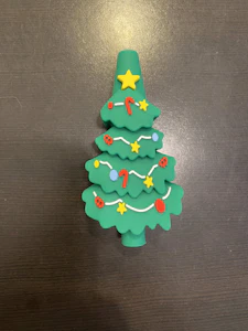 INHE ACCESSORIES  - Christmas Silicone Pipe with Glass Bowl