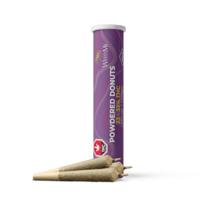 Weed Me - Weed Me Powdered Donuts 3 x 0.5g Pre-Rolls
