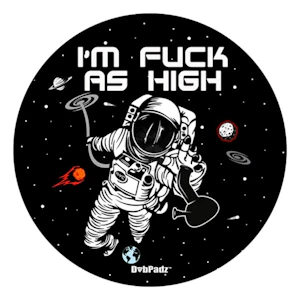 Humble & Fume - 5" Diameter Round Fabric Dab Mat
